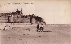 CPA Crotoy the beach