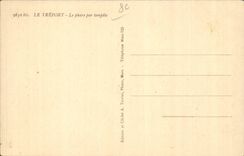 CPA Treport the headlight by Lighthouse storm