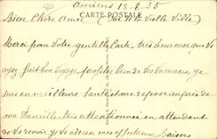 CPA Amiens the street of the tanners