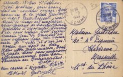 CPA Abbeville Places of the admiral Courbet