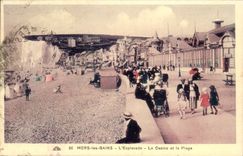 CPA Seas les Bains the esplanade the casino and the beach