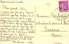 CPA Seas les Bains the esplanade the casino and the beach