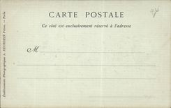 CPA Meere les Bains der Weg des Strandes