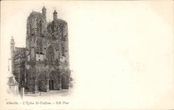 CPA Abbeville the church St Vulfran