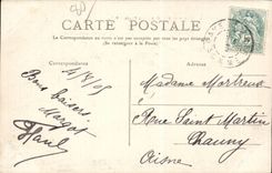 CPA Cayeux on sea Way of the boards