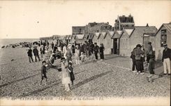 CPA Cayeux on Sea the beach and cabins