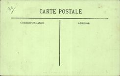 CPA Meere les Bains der Strand und die Kabinen in Richtung zur Klippe