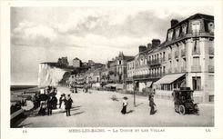 CPA Seas les Bains the dam and villas