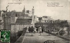 CPA Avignon die Brucke