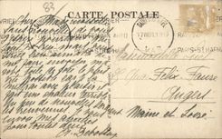 CPA Boulouris gesehen auf Dramont und die Insel vom Gold