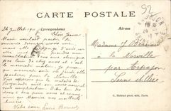 CPA Levallois Perret L'eglise