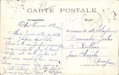 CPA Levallois Perret l'hotel de ville Vue generale