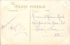 CPA Bellevue Meudon Terrasse du chateau donne par Louis XV a Mme de Pompadour