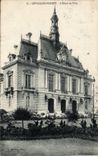 CPA Levallois Perret l'hotel de ville