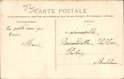 CPA grosses Montrouge das von der Republik und von der Kirche auftrat