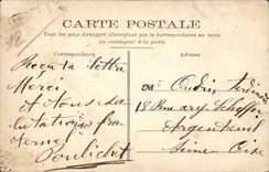 CPA Levallois Perret L'hotel de ville