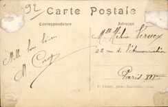 CPA Bohrgerat von Meudon der Teich von Trivaux