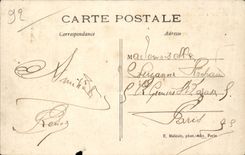 CPA Holz von Meudon Clamart der Aufsatz von Villebon