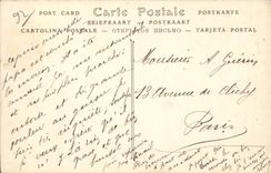 CPA Saint Cloud the alley of Section Mountain known as Allee of the devil