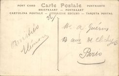 CPA Saint Cloud the alley of Section Mountain known as Allee of the devil