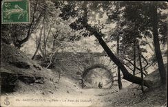 CPA Saint Cloud Park the bridge of the devil