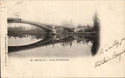 CPA Neuilly l'etang de Puteaux