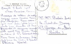 CPSM Chaville Church Notre Dame de Chaville