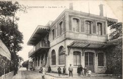 CPA Courbevoie Train station