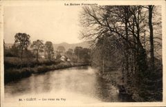 CPA Clecy Orne banks of Vey