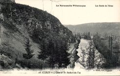 CPA Clecy the Orne and rocks of Vay