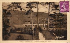 CPA Clecy Panorama of the valley of Orne close to Faverie