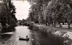 CPA Caen Banke der bluhenden Asche