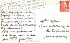 CPA Caen Banke der bluhenden Asche