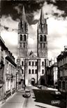 CPSM Caen die Abtei mit den Mannern (Kirche St Etienne) stand durch William den Eroberer still