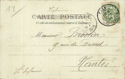 CPA Caen Hauser (a) des Strasse Saint Pierre