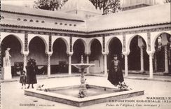 CPA Marseille Exposition coloniale 1922 Palais de l'Algerie