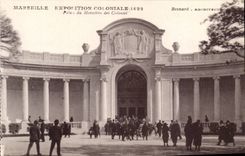 CPA Marseille Exposition coloniale 1922 Palais du Ministere des Colonies