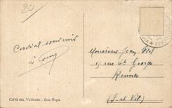 CPA Rom Citta Del Vaticano gesalzenes Regia