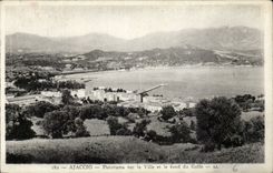 Corsica - Corsica - Ajaccio - Panorama on the City and the bottom of the Gulf - CPA