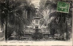 Corsica - Corsica - Ajaccio - Napoleon Public garden - CPA