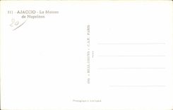 Corsica - Corsica - Ajaccio - the House of Napoleon I - - CPA