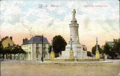 Dijon - Statue of Resistance - CPA