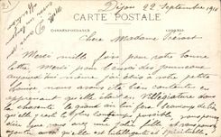 Dijon - Place of Weapons - CPA