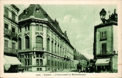 Dijon - the University and Library Library - CPA
