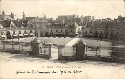 Dijon - Place of Weapons - CPA