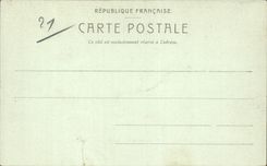 Dijon - Trading house and the Church Michel Saint - CPA