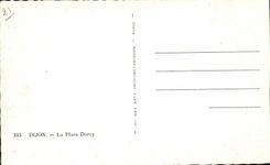 Dijon - the Place Darcy - CPA