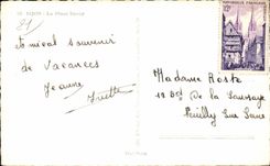 Dijon - the Place Darcy - CPA