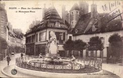 Dijon - Ort von Cordeliers und von Denkmal Piron - CPA