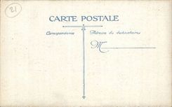 Dijon - der Park-Garten des Arquebus die schwarze Pappel - CPA